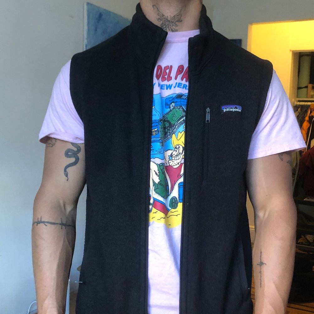 Dark Gray Patagonia Vest Size M
